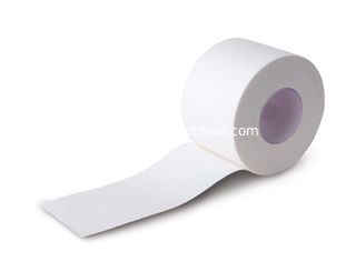 China 1.25cmx13m Sports tapes GYM tape fingerstall core zig-zag edge white zinc oxide adhesive taping banding cotton fabric supplier