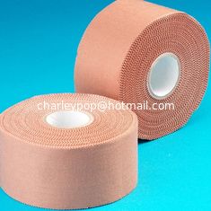 China 1/2&quot;x13m Sports tapes GYM tape fingerstall core plain edge skin zinc oxide adhesive taping banding cotton fabric supplier